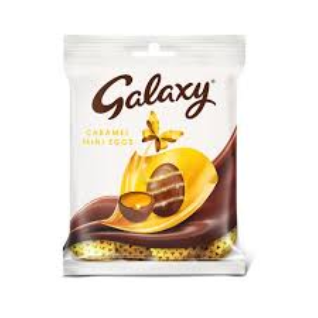 GALAXY CARAMEL MINI EGGS BAG 80G
